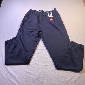 Spyder Active Men's Blue Jogger Pants Size M Zipper Pockets 2 Way Stretch Fabric